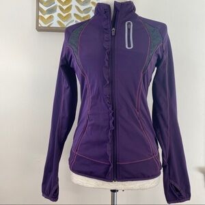 Athleta Prevail reflective running jacket size extra Small